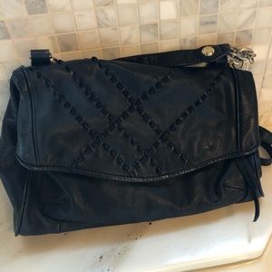 Elliot Lucca black leather purse